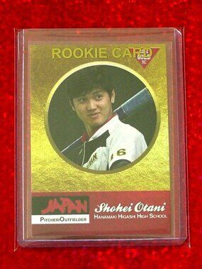 Shohei Ohtani Japan High School Sensation Card